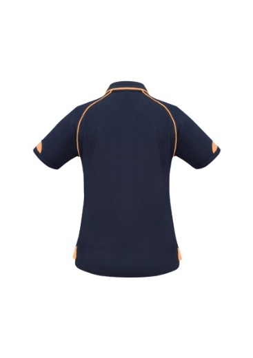 Picture of Biz Collection Ladies Fusion Polo Shirt Bizcool Cotton Back polyester